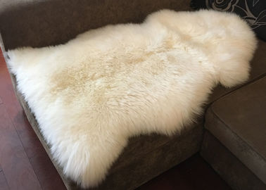 China Wirkliches langes Merinowolle-Pelz-Bett wirft Decken mit kundenspezifischer Farbe/Größe fournisseur