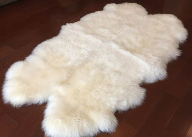 China Versteckt wirkliche lange Wolle der Schaffell-Wolldecke kundengebundene Größen-110 x180cm Australien Wolldecke fournisseur