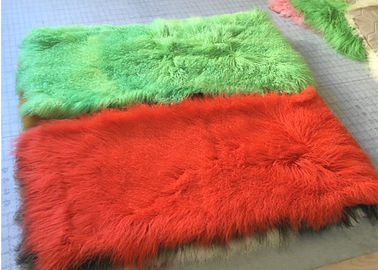 China Tibetanische weiche Schaffell-Wolldecke in Badezimmer 60X120cm, farbige Schaffell-Wolldecken fournisseur