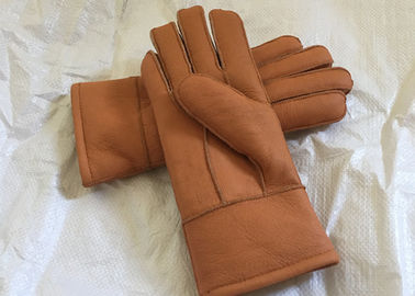 China Große Mann-Größen-wärmste Schaffell-Handschuh-starker Stapel mit Schaf-Pelz-Futter fournisseur