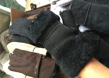 China Wirkliche Australien-Schaffell-wärmste Schaffell-Handschuh-dauerhaftes s-m L Größe fournisseur