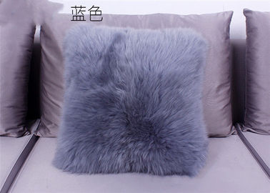 China Stuhl-Sofa-dekoratives Lammwoll-Seat-Kissen weich mit echtem Schaffell fournisseur