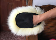 Weicher Schaffell-Waschanlage-Handschuh-reine Merinowolle für die Verringerung von Strudel-Kennzeichen