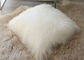 Dekoratives mongolisches Pelz-Hauptsahnekissen bequem mit dem langen gelockten Haar fournisseur