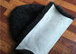 Gefärbtes schwarzes Schaffell-Vlies bedeckt weich warmes für Kinderraum-Bett-Dekoration  fournisseur