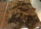 Wirkliches Australien-Schaffell-legt dunkelbraune gefärbte starke lange Australien-Wolle Wolldecke mit Teppich aus fournisseur