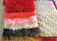 Langer Haar-waschbarer mongolischer Lamm-Wurfs-glattes Glänzen für die Herstellung von dekorativen Wolldecken fournisseur