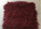 Betten Sie Wurfs-umfassende mongolische Schaffell-Wolldecken-warmes Weiche mit roher/gefärbter Farbe fournisseur