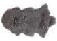 Wirkliche graue mongolische Schaffell-Wolldecke 20&quot; X35“ für Hauptsofa-Wurfs-Abdeckungen fournisseur