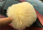Schaffell-Waschanlage-Handschuh-langes Haar-wirklicher Australien-Lammwollauto-Reinigungs-Handschuh fournisseur