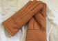 Der Shearlings-Schaffell-Handschuhe der windundurchlässigen Männer, starker Pelz gezeichnete Lederhandschuh-Handschuhe  fournisseur