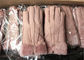 Glatte Oberflächenwinter-wärmste Schaffell-Handschuh-doppeltes Gesichts-Rosa L Größe fournisseur