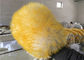Wiederverwendbare doppelte mit Seiten versehenes Auto-waschende Handschuh-Handschuh-Gelb-Farbe mit 100% reiner Wolle fournisseur