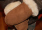 Handgefertigte wärmste Schaffell-Handschuhe, das Sueded-Lamm Shearlings-Handschuhe der Frauen Handsewn fournisseur