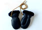 Warme gemütliche echte Baby-/Mädchen-Schaffell-Handschuhe mit Band für Winter fournisseur