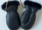 Der Shearlings-Schaffell-Handschuhe der klassische Kinder, echte Lamm Sueded-Handschuhe für Baby fournisseur