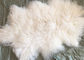 Lange gelocktes Haar der mongolischen Lammwolldecke tibetanische Lammpelzhaut Haut-Wolldeckenplatte fournisseur