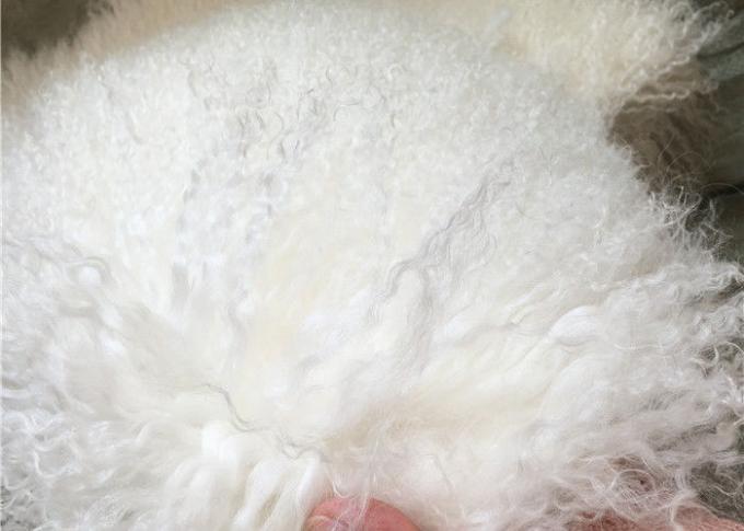 Echter Schaf-Pelz Haar der Tibet-Lammpelz Wurfs-Decke langer Innenwolldecken für Haus