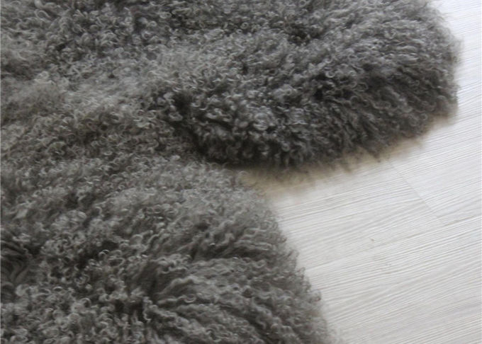 12-13 cm-Wollnatürliche Hauptschaffell-Wolldecke, mongolische Lamm-Pelz-Wurfs-Decke 