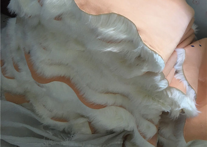 Antibeleg-weich weißes australisches Schaffell-Wolldecken-langlebiges Gut mit 60mm - 70mm Wolle