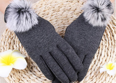 China Die Handschuhe der Winter-Frauen mit Touch Screen Fingerspitzen, weiche Handschuhe für Handy-Gebrauch  fournisseur