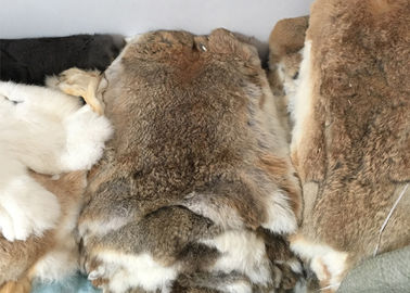 China Mantel, der ganze Rex-Kaninchen-Haut-wirkliche weiche flaumige schwere Dichte für Winter zeichnet fournisseur