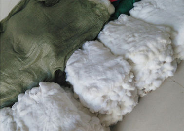 China Echter Jacken-Kaninchen-Pelz für Winter-Wurf, 22*30cm weiße Kaninchen-Pelz-Häute  fournisseur