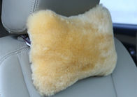 Entbeinen Sie Form-Lammwoll-Seat-Kissen, das für Auto-Dekoration/Kopflehne weich bequem ist