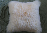 Einseitiger Schaf-Pelz-Esszimmer-Stuhl fängt feuchtigkeitsfestes mit dem langen Haar ab