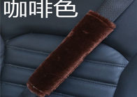 China Handgemachte Antibeleg Shearlings-Sicherheitsgurt-Abdeckung für die Kleinkinder bequem Firma