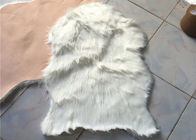 Antibeleg-weich weißes australisches Schaffell-Wolldecken-langlebiges Gut mit 60mm - 70mm Wolle