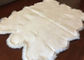 Langes Haar-weiße australische Schaffell-Wolldecken-Merinowolle für Wohnzimmer-Würfe fournisseur