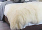 Gelocktes Haar-große mongolische Schaffell-Extrawolldecke mit natürlichem Tibet-Lammfell fournisseur