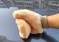 Schaffell-Waschanlage-Handschuh-freies Beispiellammwollauto-Polierwäsche-Handschuh mit dem Daumen fournisseur