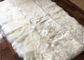 Handgemachte waschbare Schaffell-Wolldecke, natürliche geformte Schaf-Wurfs-Decke für Baby-Spiel fournisseur