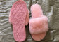 Öffnen Sie die Zehen-dauerhafte Frauen-weichen flockigen Pantoffel, die mit Australien-Schaffell Breathable sind fournisseur