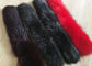 Der gefärbte echtes wirkliche Waschbär-Schwarz-wirkliche Pelz-Kragen wärmen sich für Mann-Jacke/Mantel fournisseur