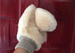Superlammwollwäsche-Handschuh-nicht Kratzer des weiche-240*180mm echter wasserdicht fournisseur