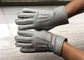 Handsewn Sueded-Lamm Shearlings-Handschuhe, der Winter-Handschuhe der schwarzen Männer fournisseur