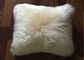 Australien-Schaffell-Sofa-Wurfs-Kissen-einseitiger Pelz mit kundenspezifischer Farbe/Größe fournisseur