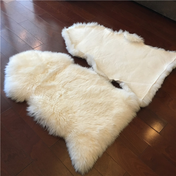 Wirkliches langes Merinowolle-Pelz-Bett wirft Decken mit kundenspezifischer Farbe/Größe