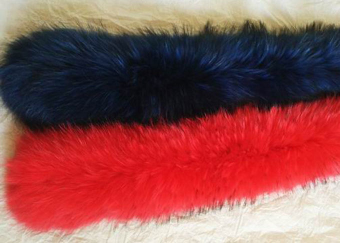 Der Pelz-Kragen 100% der Jacken-Waschbär-Männer handgemacht mit kundengebundenen Farben/Größe