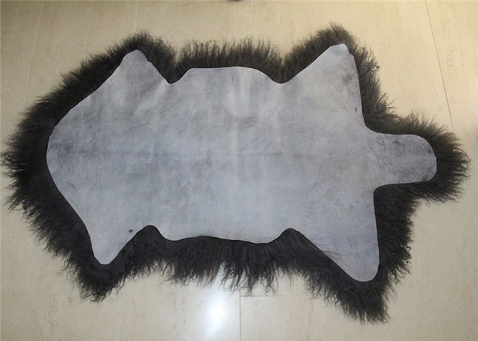 Schaffell-Wolldecke der Beige-45 mongolische der Zoll-*72 leichtes Hypoallergenic für Hauptgewebe