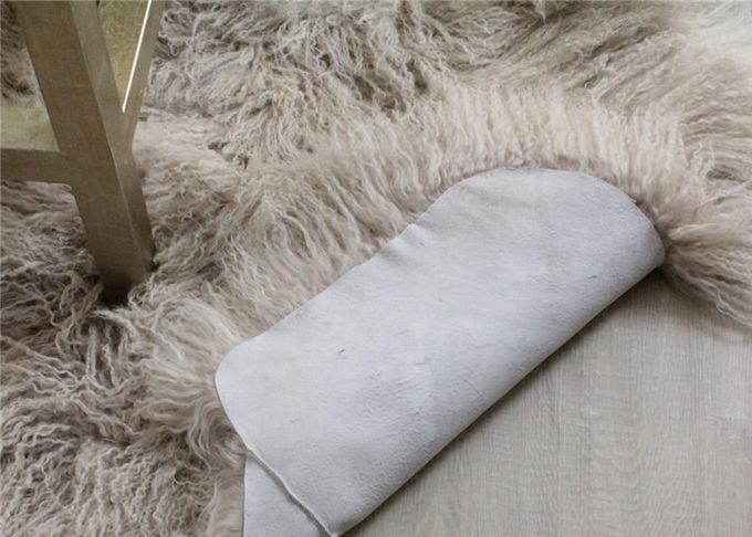Fell-Haut-mongolische Schaffell-Wolldecken-bequemes warmes für Sofa-Wurfs-Abdeckungen